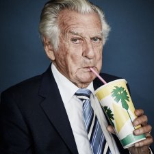 The Honourable Bob Hawke savouring a strawberry milkshake, 2017 by Harold David