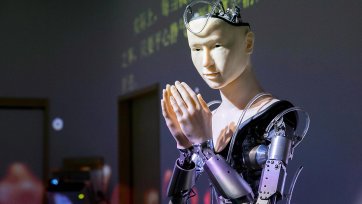 Kyoto Temple Enlists Android Buddhist Deity to Help People, 23 February 2019 The Asahi Shimbun.