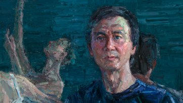 Portrait of Li Cunxin, 2017–2018 (detail) by Jun Chen Portrait of Li Cunxin, 2017–2018 (detail) by Jun Chen