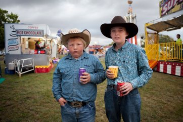 Dusty and Jed, 2015 by Louise Whelan